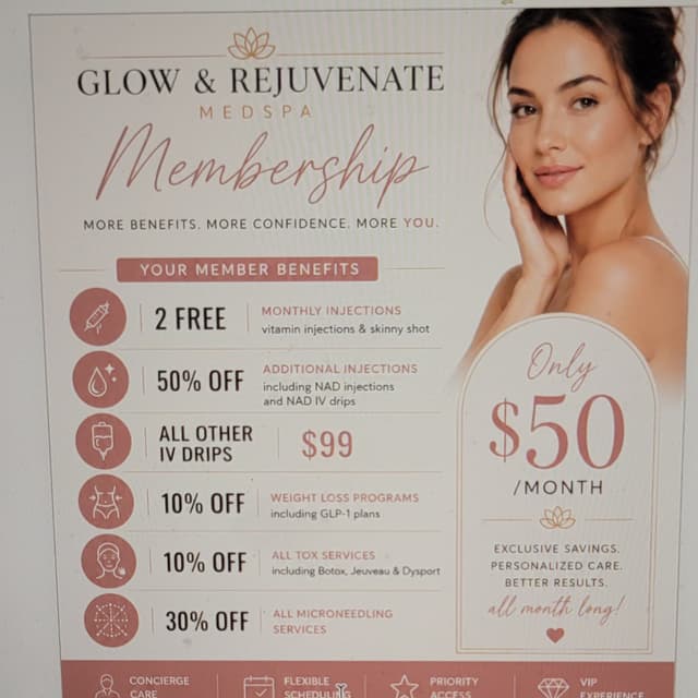 Glow Essential Membership at GlOW AND REJUVENATE MEDSPA in San Antonio, TX
